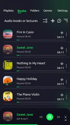 Music player android App screenshot 5